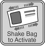 microdot® Rapid Hot and Rapid Cold Pack first instruction