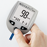 microdot® Xtra eject button minimizes risk of cross contamination.