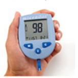 microdot® Blood GLucose Monitor fast results on an easy to read display